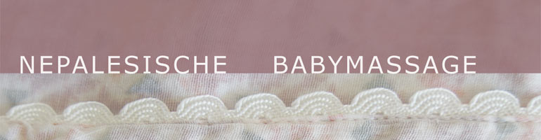 banner nepalesische babymassage